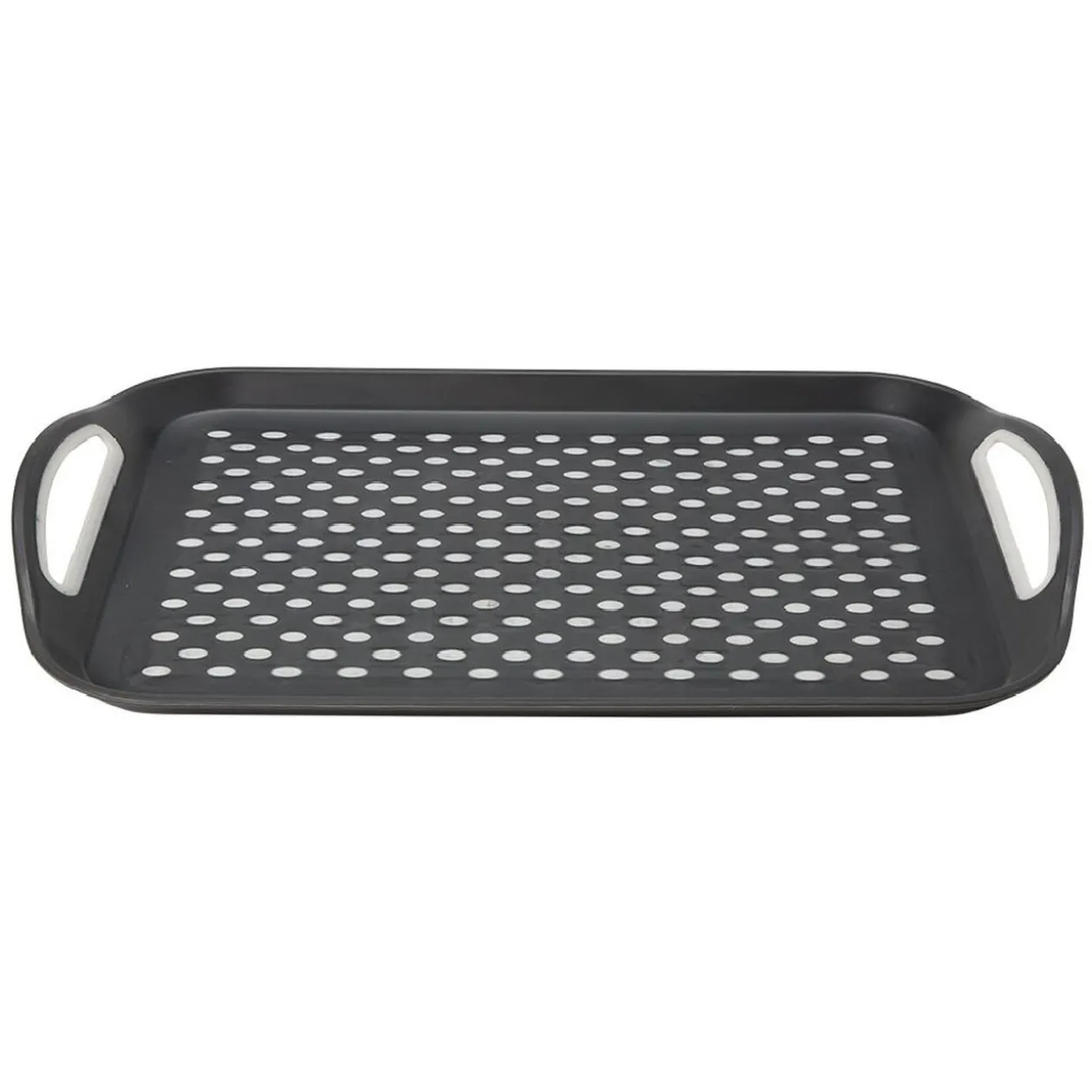 Plateau anti dérapant gris