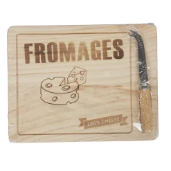 Plateau de fromage avec couteau