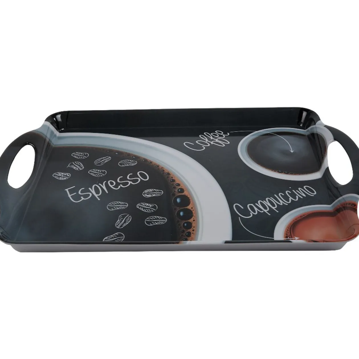 Plateau design Café avec poignées