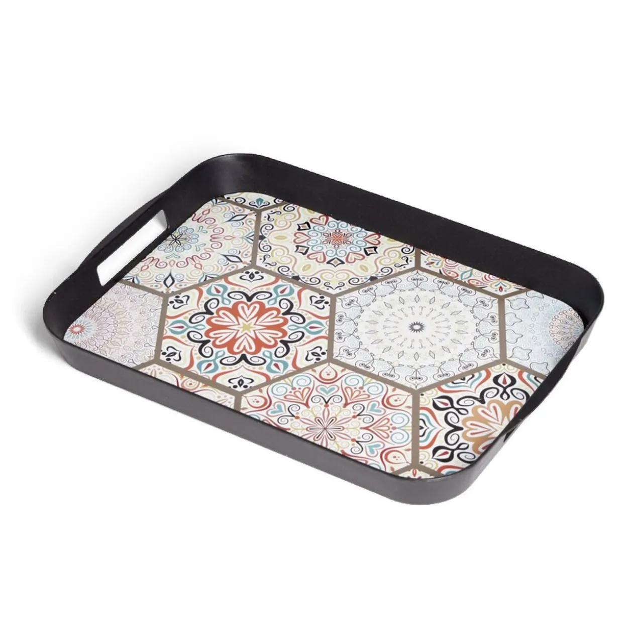 Plateau polypropylène 28,6x20,7cm - 4 modèles