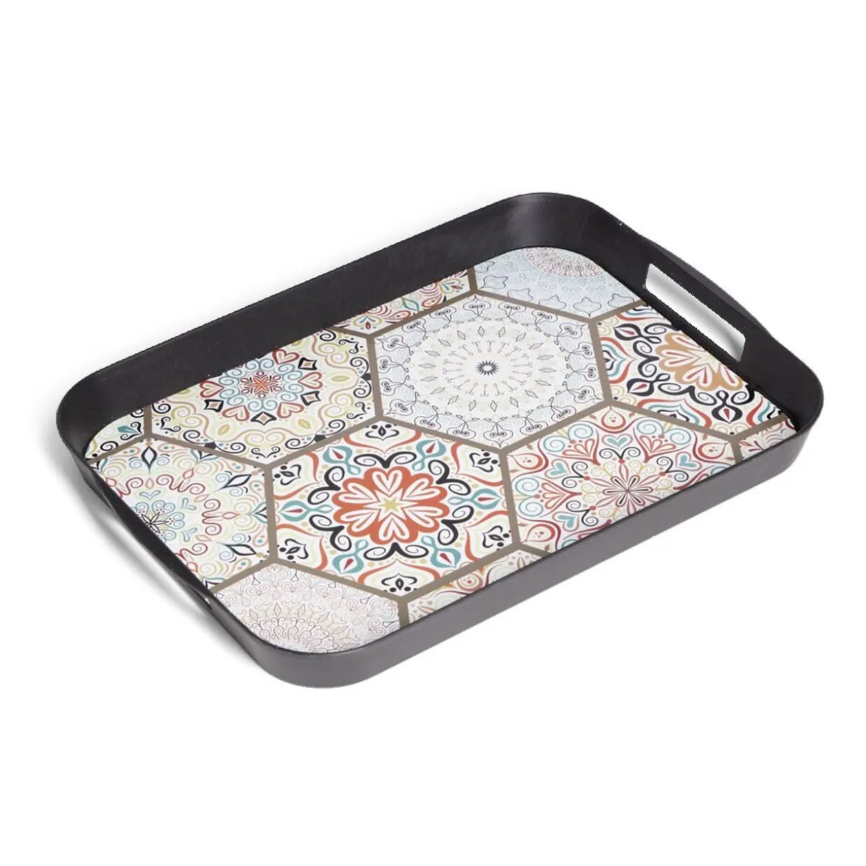 Plateau polypropylène 28,6x20,7cm - 4 modèles