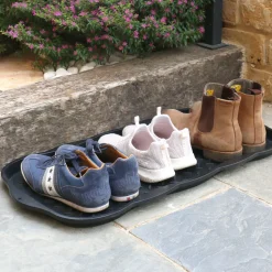 Plateau range chaussures noir