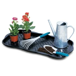 Plateau range chaussures noir