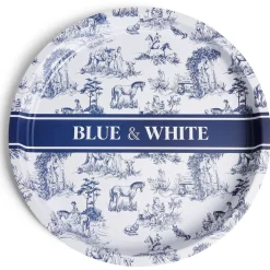 Plateau rond acier Ø35cm - 2 modèles