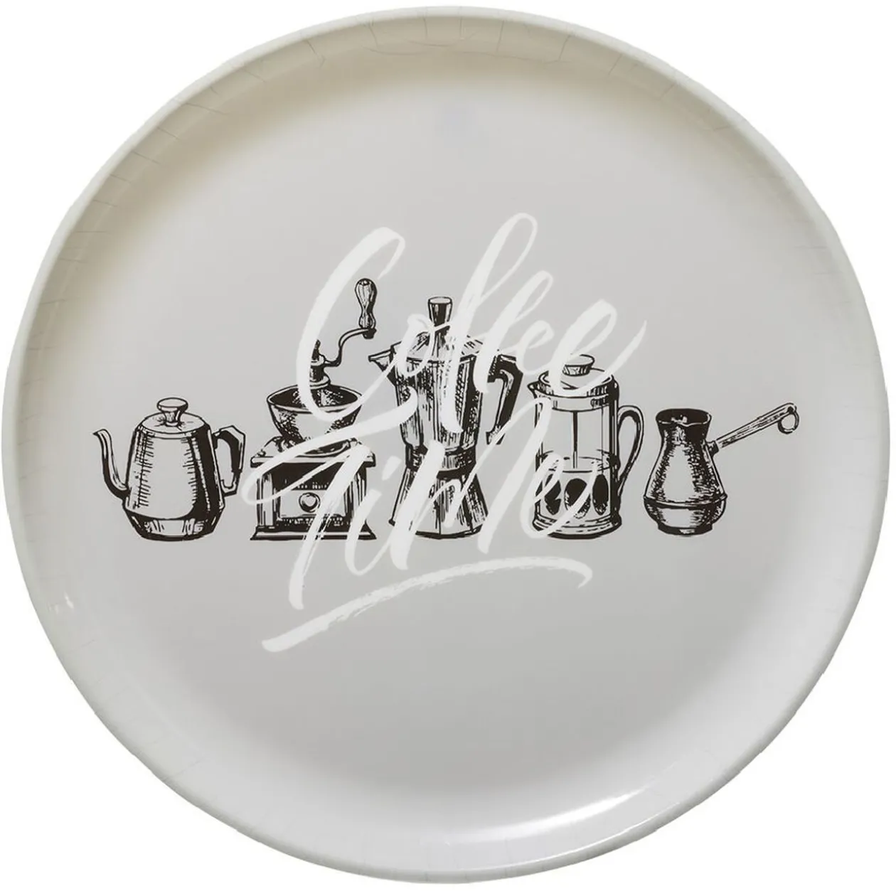 Plateau rond style vintage Ø34,5 cm