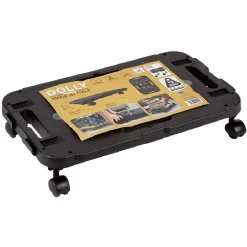 Plateforme sur roulettes noir