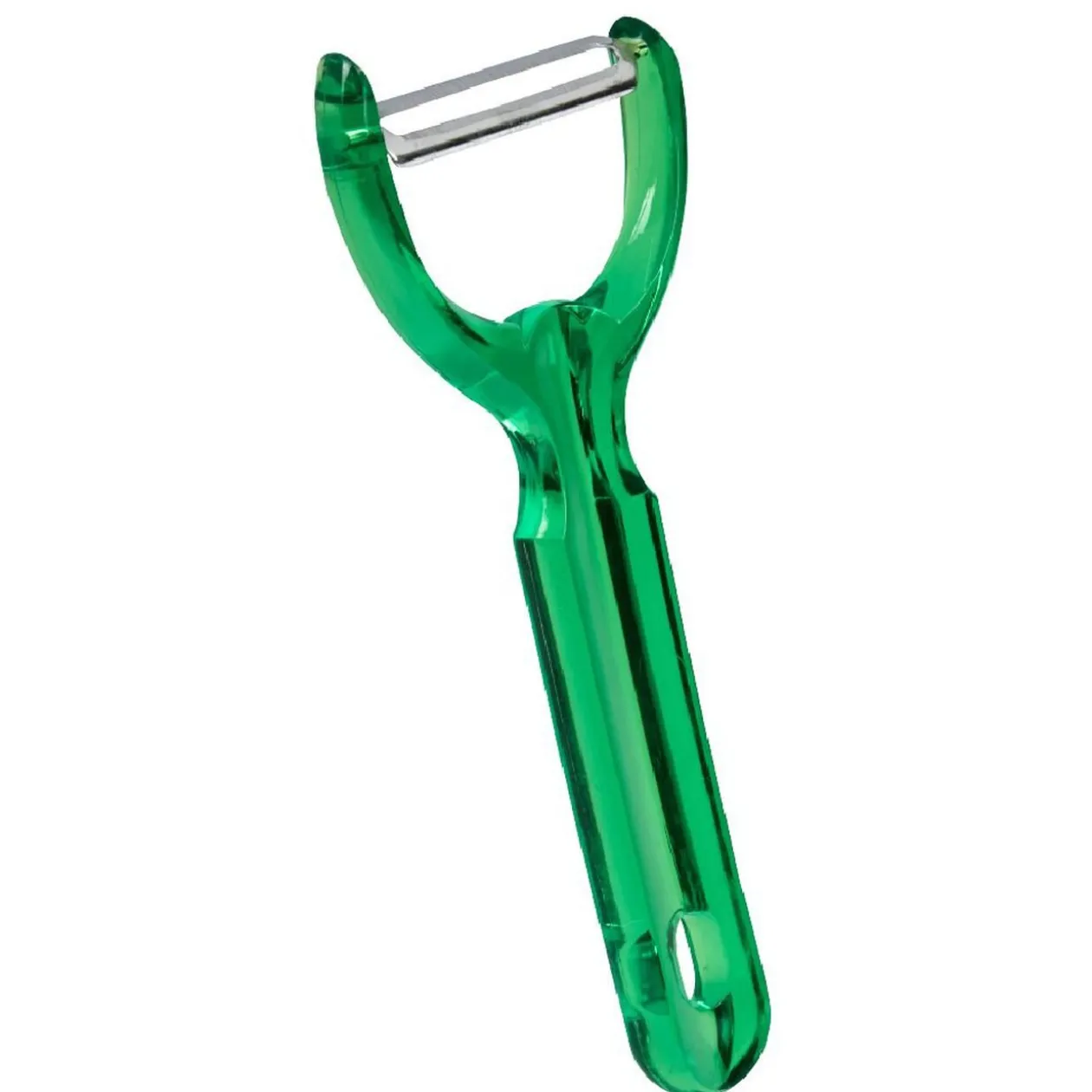 Éplucheur plastique et inox H16,5 cm