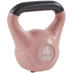 Poids de musculation 4kg avec poignée rose