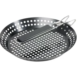 Poêle à marrons en acier au carbone Ø30,5cm