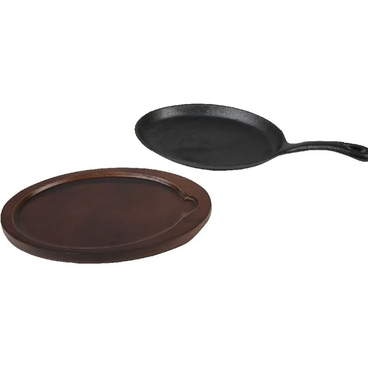 Poêle à tortilla et socle