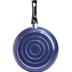 Poêle aluminium gris ou bleu Ø28 cm