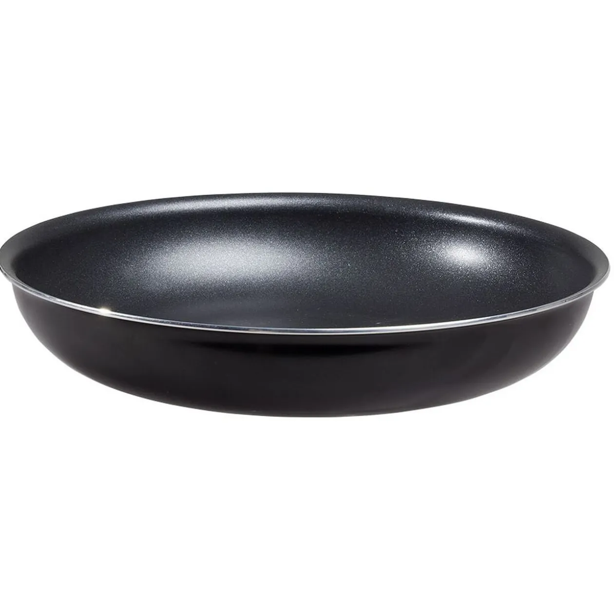 Poêle antiadhérente sans poignée noir Ø28cm