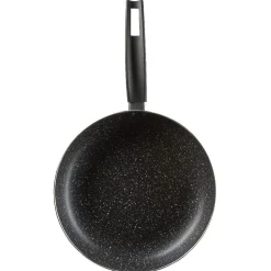 Poêle noire à induction effet pierre x2