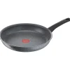Poêle sauteuse Tefal Mineralia Force moucheté grise et noire