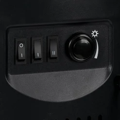 Poêle soufflant 2en1 Homday déco effet flamme