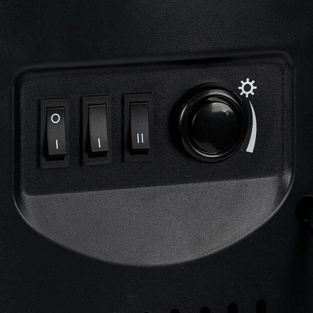 Poêle soufflant 2en1 Homday déco effet flamme