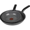 Poêle Tefal Meteor gris moucheté x2