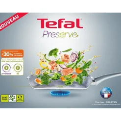 Poêle tefal Preserve en céramique avec indicateur thermo-spot ø 28 cm