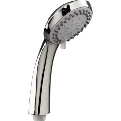 Pommeau de douche 5 fonctions abs gris
