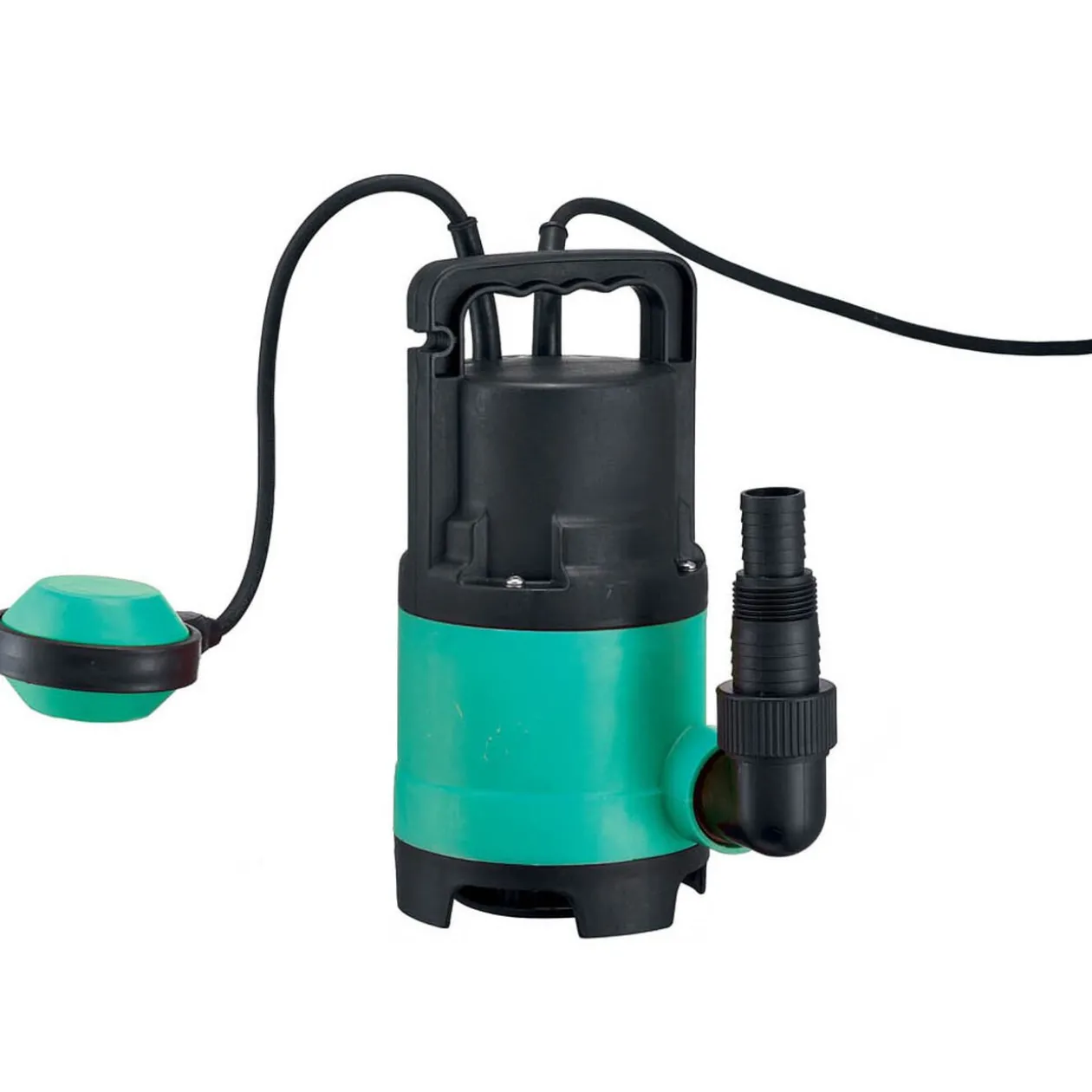 Pompe à eau claire immergée chargée de particules de solides