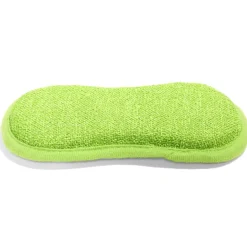 Éponge de nettoyage double face verte