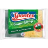Éponge grattante stop bactérie Spontex x 2