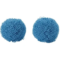 Éponge grattoir boule anti rayures x2