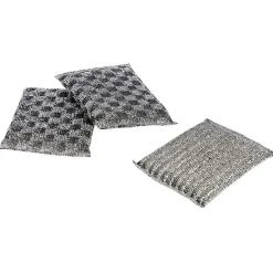 Éponge grattoir gris x3