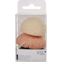 Éponge konjac pour le visage x3