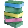 Éponge multicolore x30
