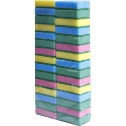 Éponge multicolore x30