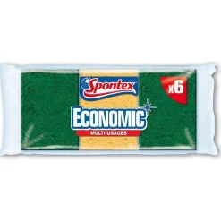 Éponge Spontex format économique x6