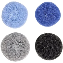 Éponge tampon à récurer x4