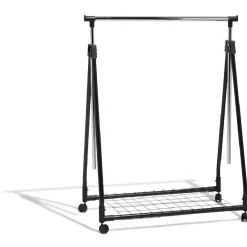 Portant à roulettes pliant hauteur extensible