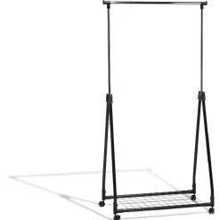 Portant à roulettes pliant hauteur extensible