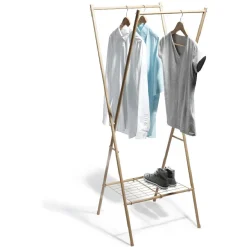 Portant double imitation bois