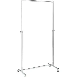 Portant tube charge lourde gris