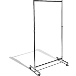 Portant vêtements simple charge lourde gris