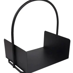 Porte bûches noir