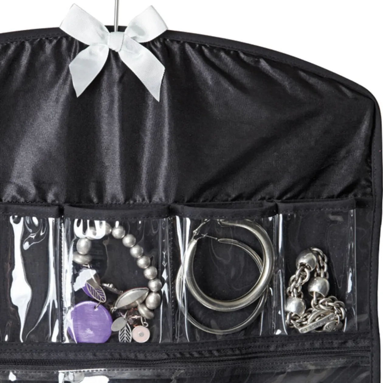 Porte bijoux 14 pochettes