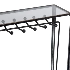 Porte bijoux en forme de coffre en verre collection Urban