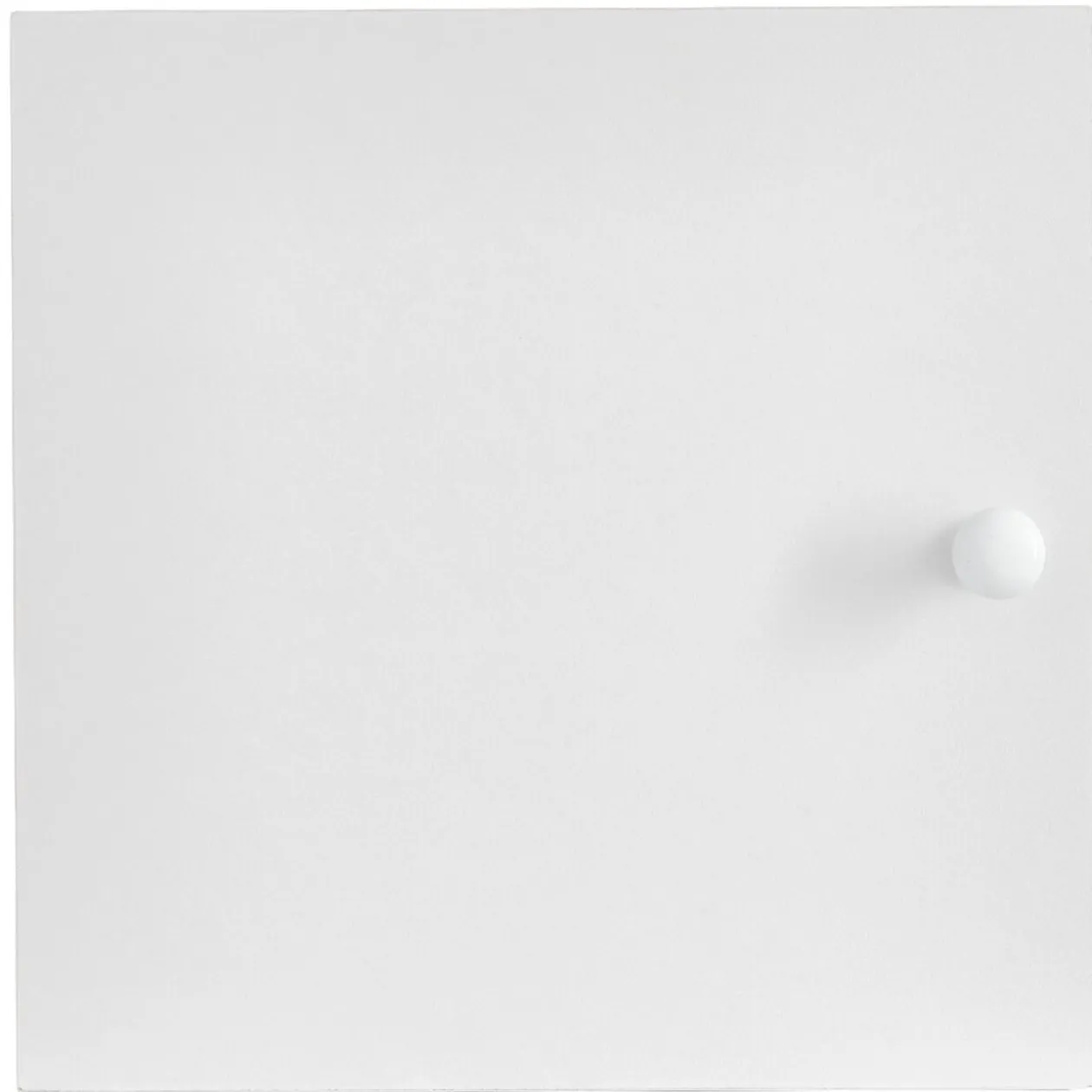 Porte Box Cube bois blanc