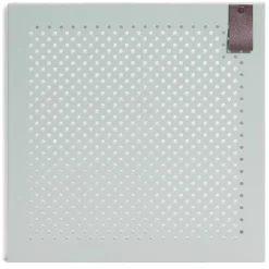 Porte Box Cube métal ajouré blanc