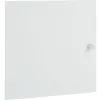 Porte Box Cube 32,2x32,2x1,2cm acier blanc avec poignée incluse