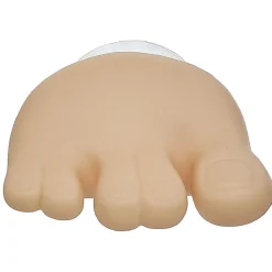 Porte brosse à dents et câble 2 en 1 forme pied