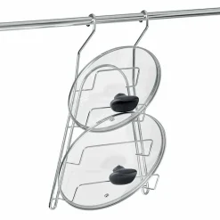 Porte couvercle en inox pour barre de crédence