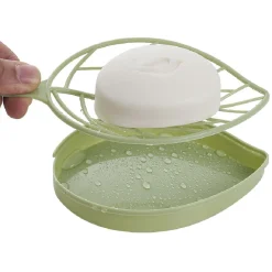 Porte savon design feuille