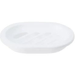 Porte savon dévidoir amovible uni blanc