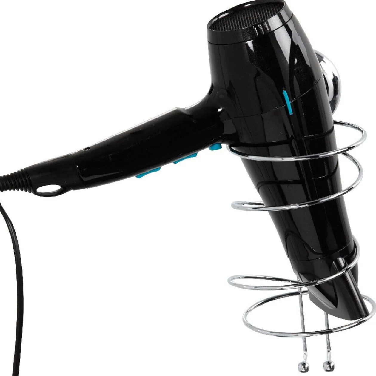 Porte sèche cheveux avec ventouse