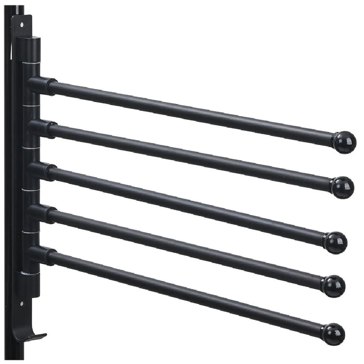 Porte serviette 5 niveaux noir